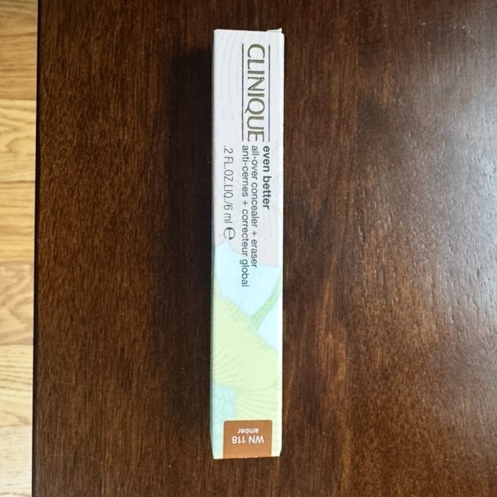 🆕 CLINIQUE Even Better All-Over Concealer + Eraser WN 118 AMBER NIB - Picture 10 of 13